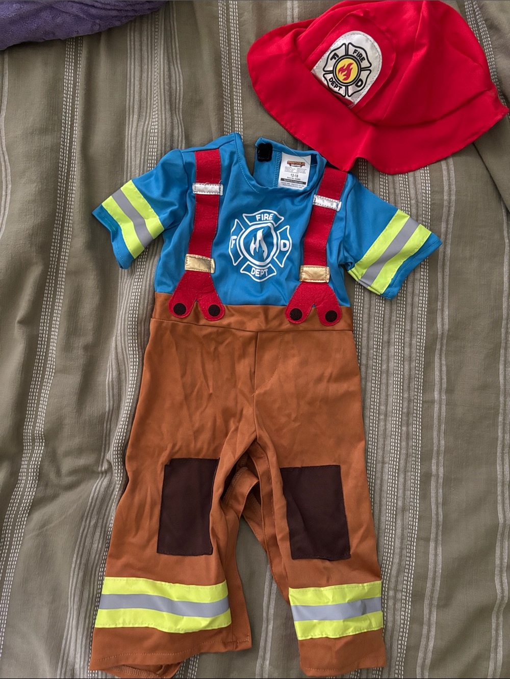 12-18 mo Firefighter costume